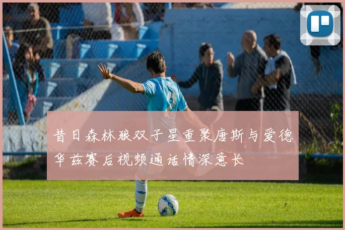 昔日森林狼双子星重聚唐斯与爱德华兹赛后视频通话情深意长